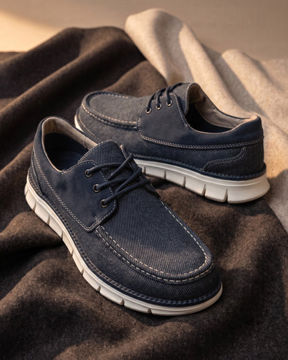 Renzo Canvas Moccasin