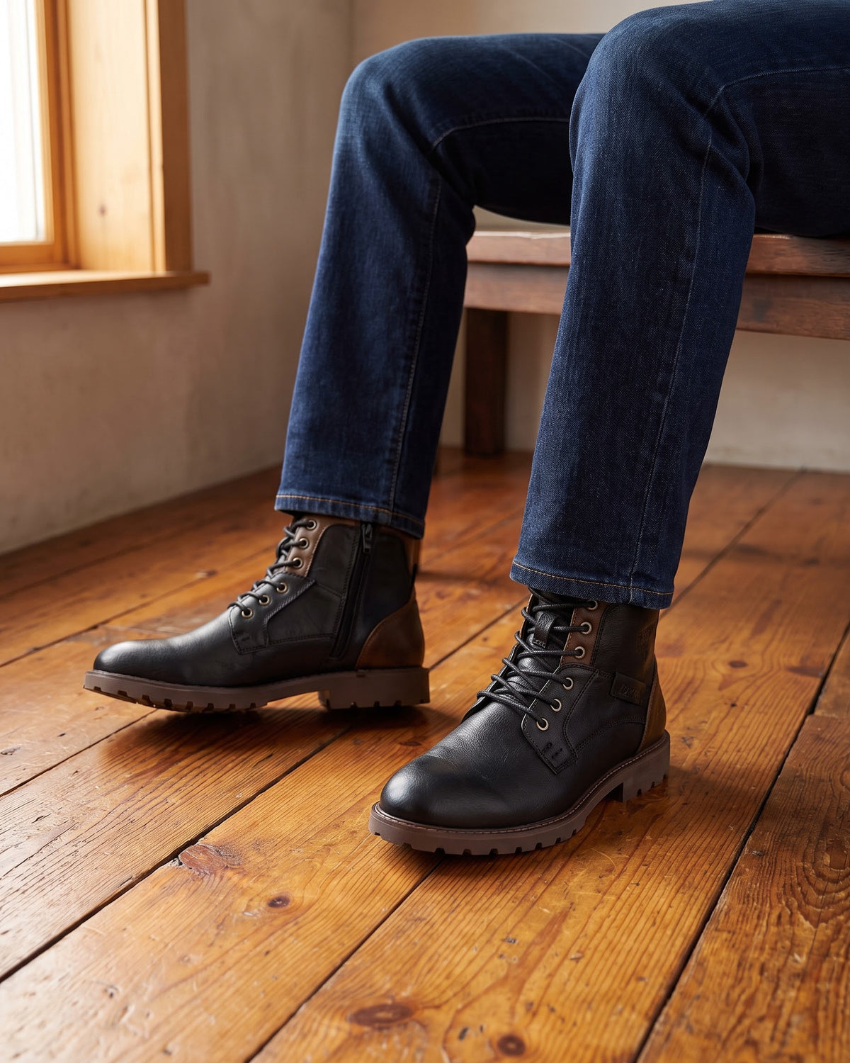 Dario Leather-Look Boot